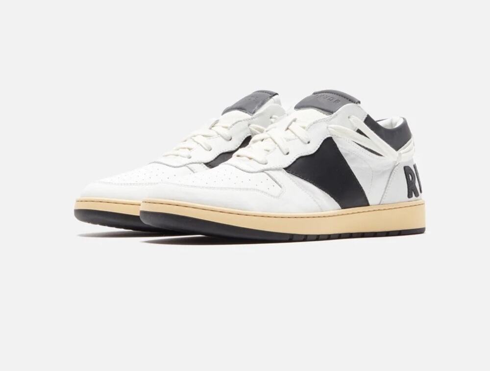 Rhude Rhecess Low 'White Black' size 9